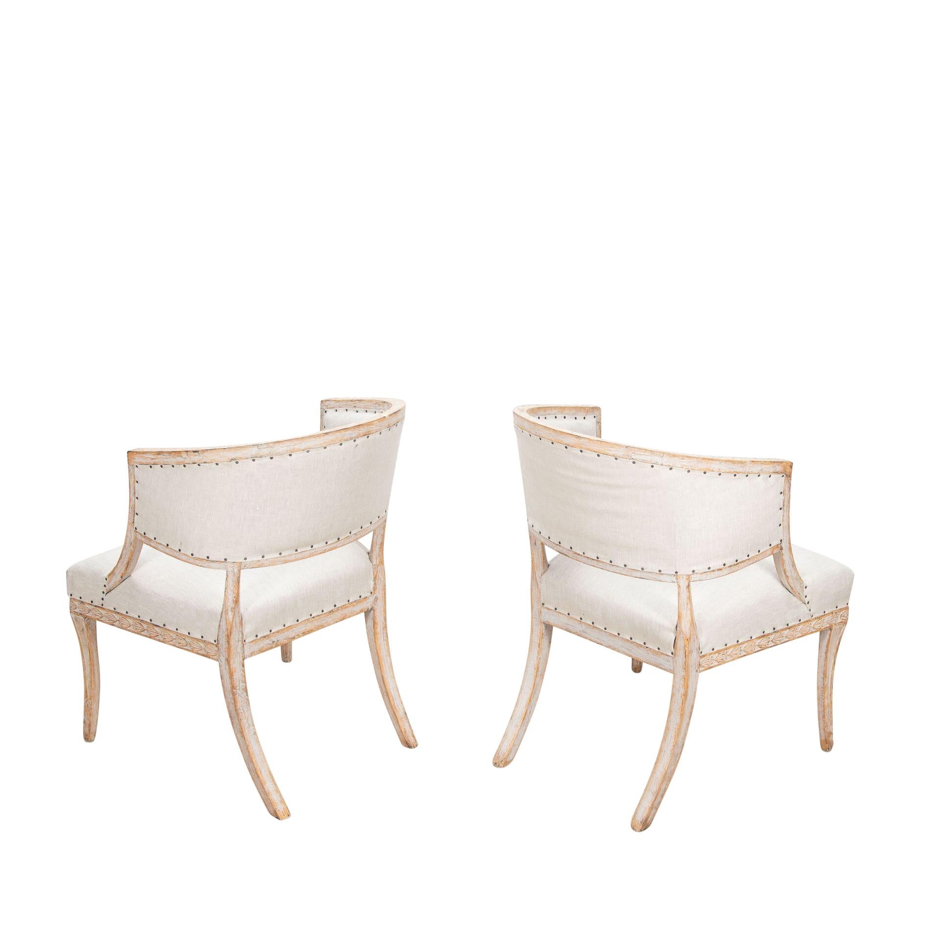 Pair of 18th Century Barrel Back Chairs 2