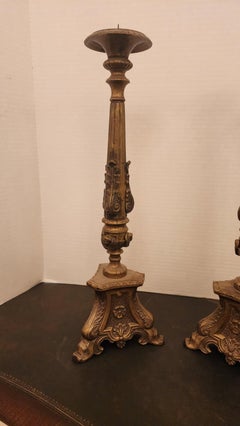 Coppia di candelieri del XVIII secolo