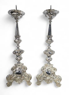 Pair of 18th Century Candlesticks