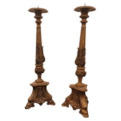 Pair of 18th Century Candlesticks