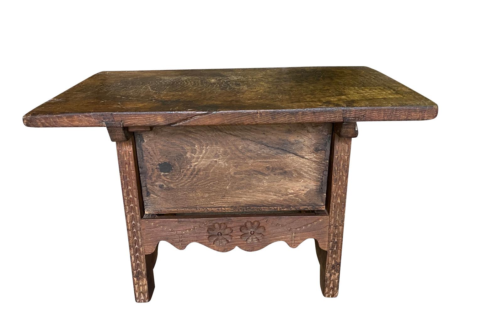 Pair Of 18th Century Catalan Side Tables For Sale 2