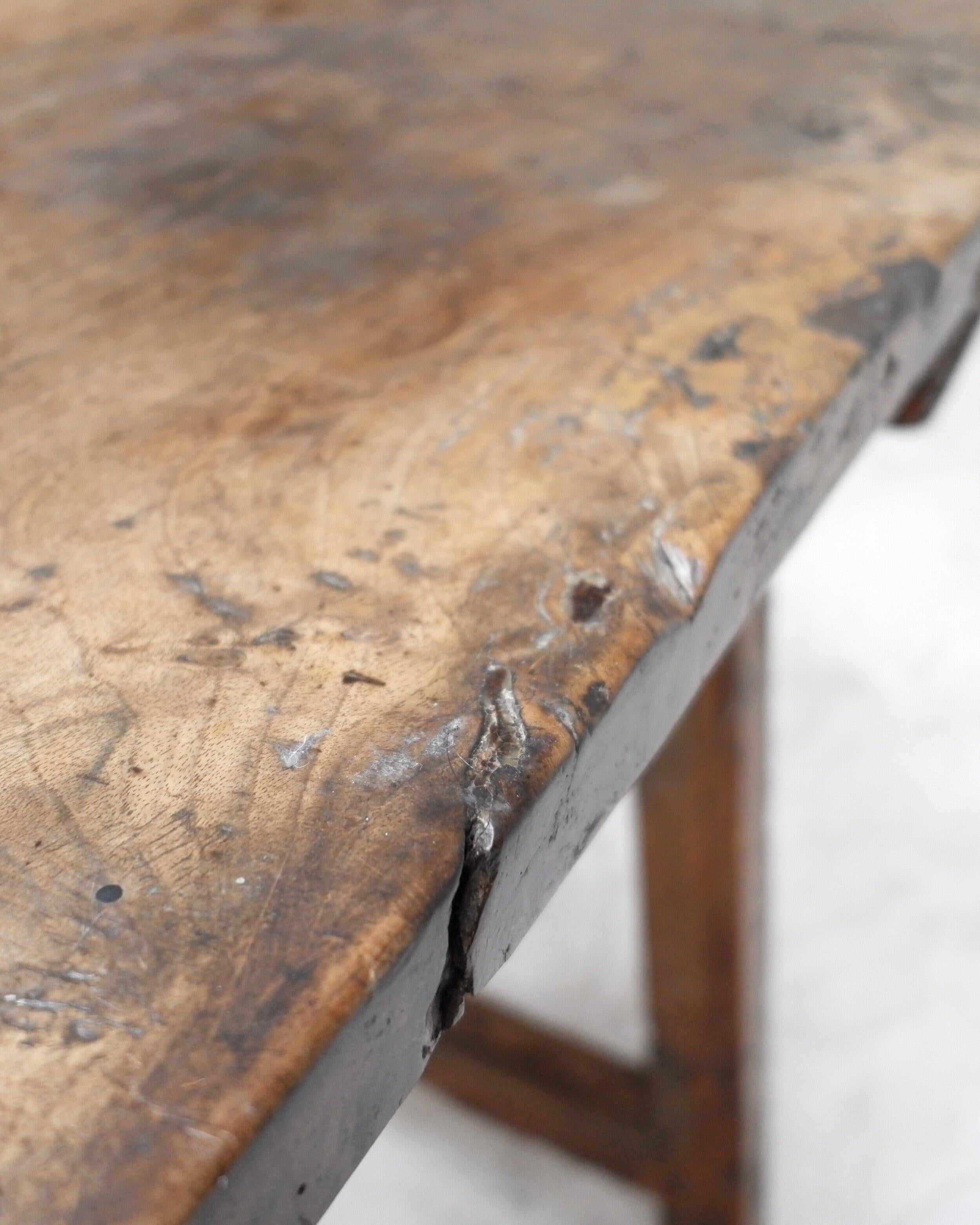 Wrought Iron Pair of 18th Century Catalan Tables For Sale