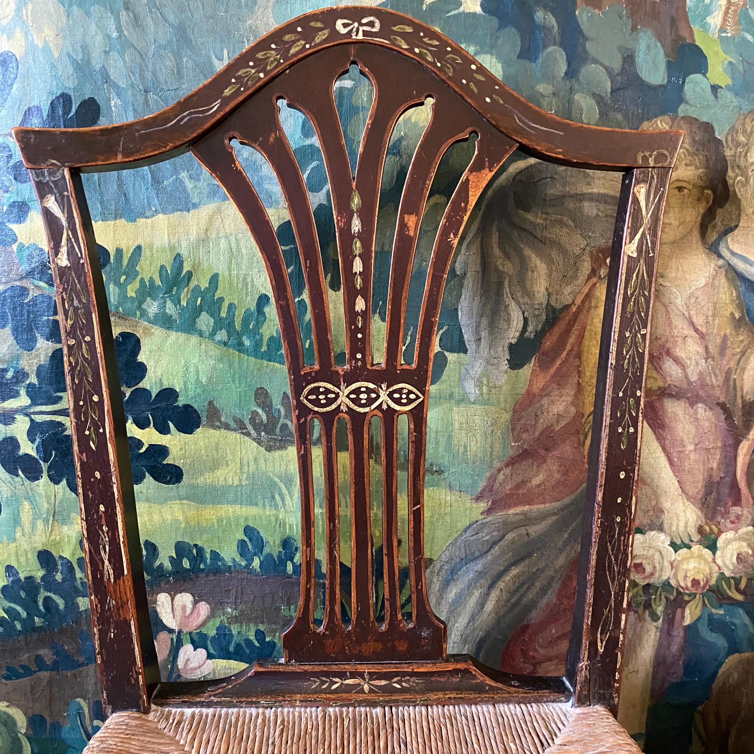 Pair of 18th Century Chairs For Sale 8