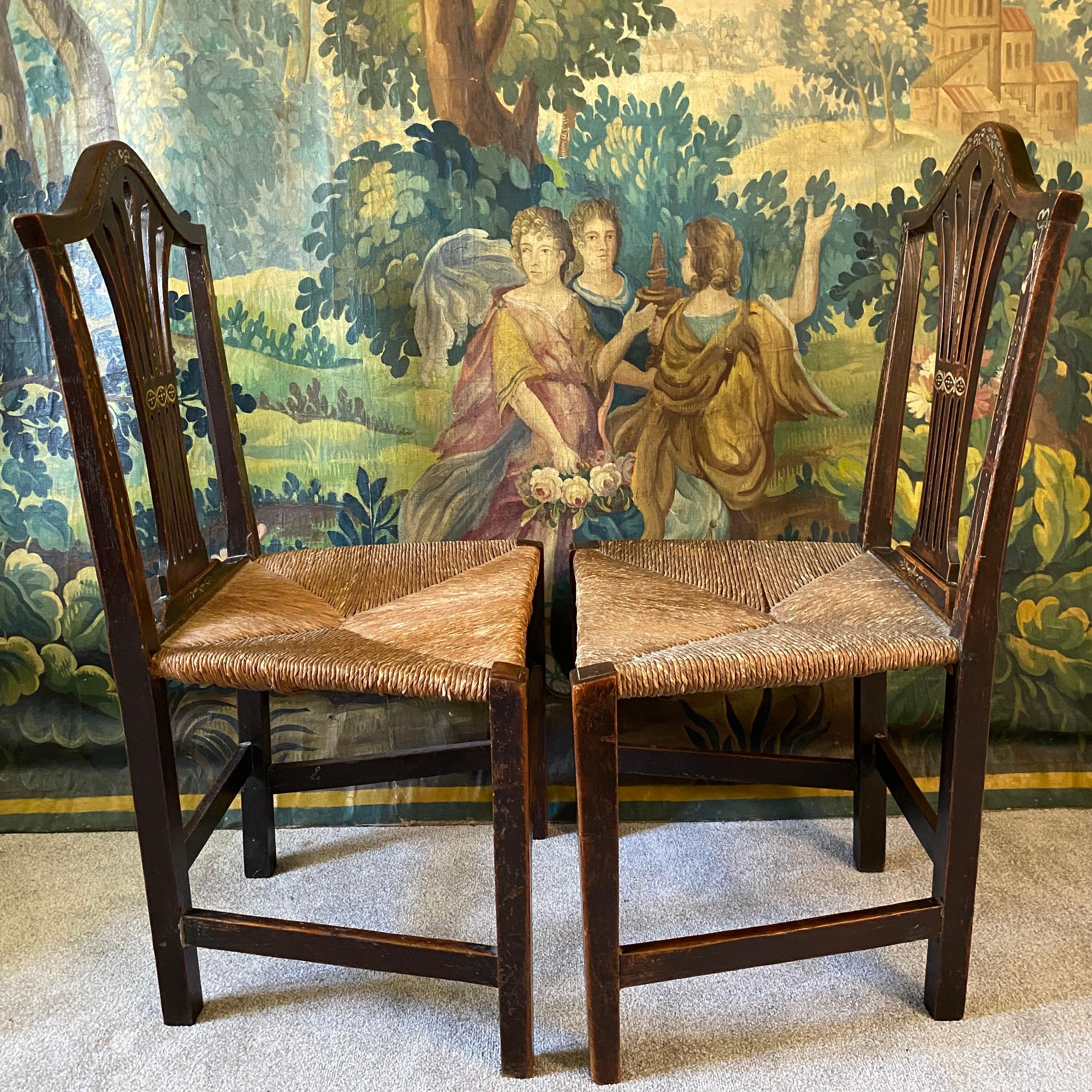 Pair of 18th Century Chairs For Sale 10