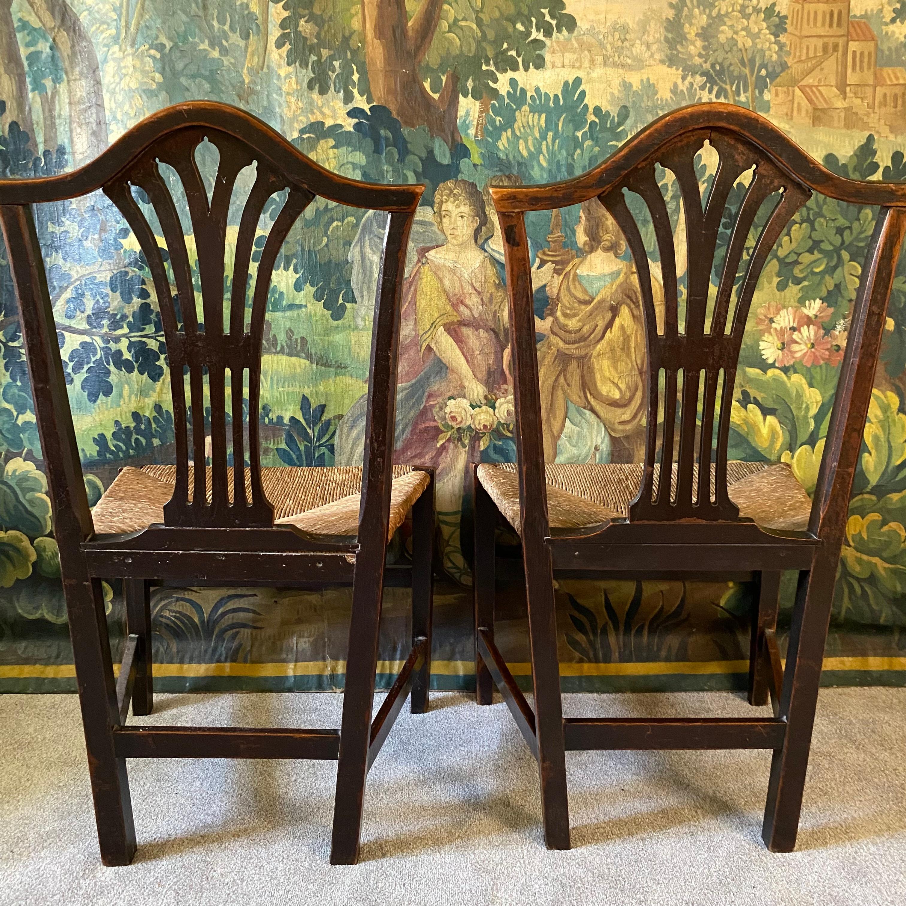 Pair of 18th Century Chairs For Sale 11