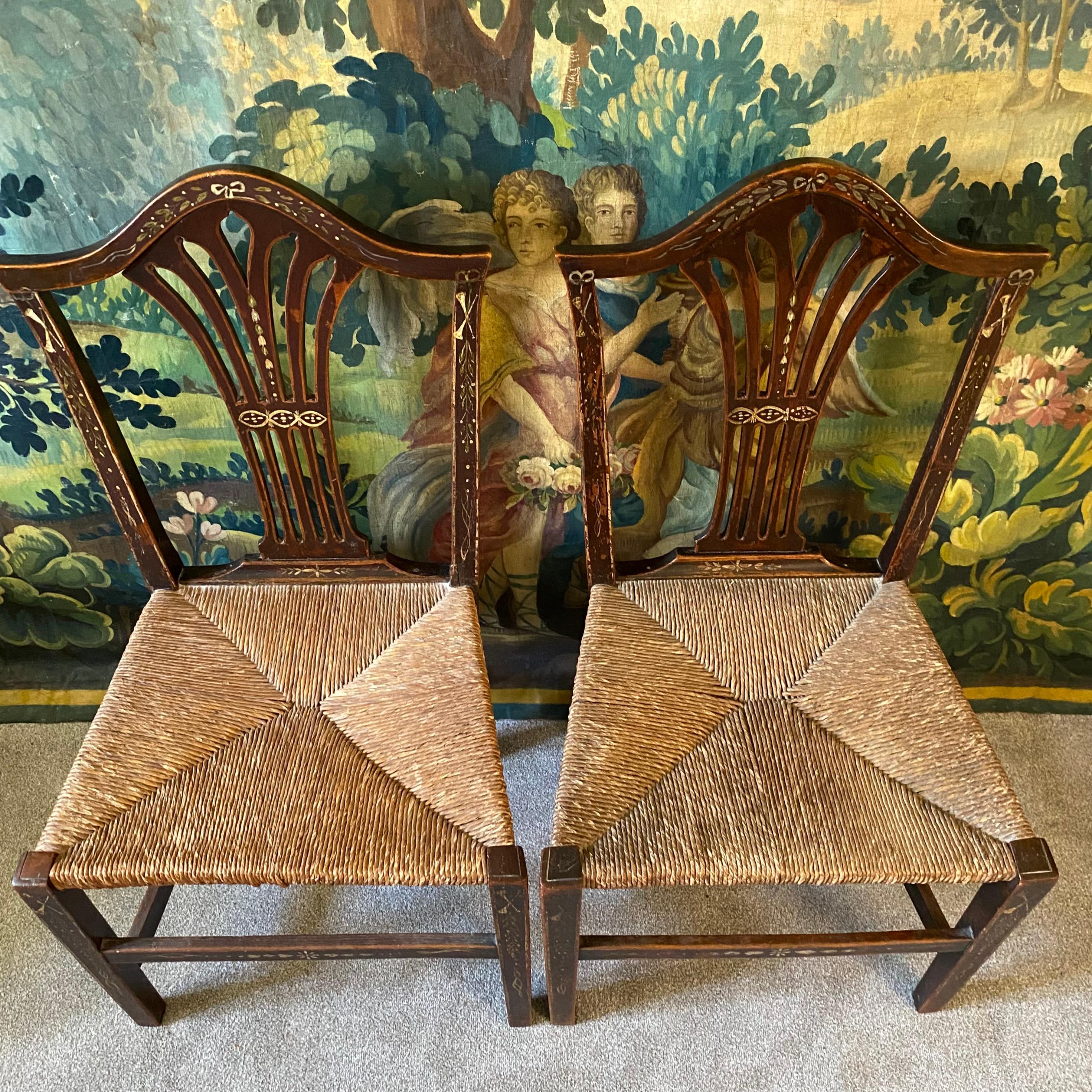 Pair of 18th Century Chairs For Sale 12