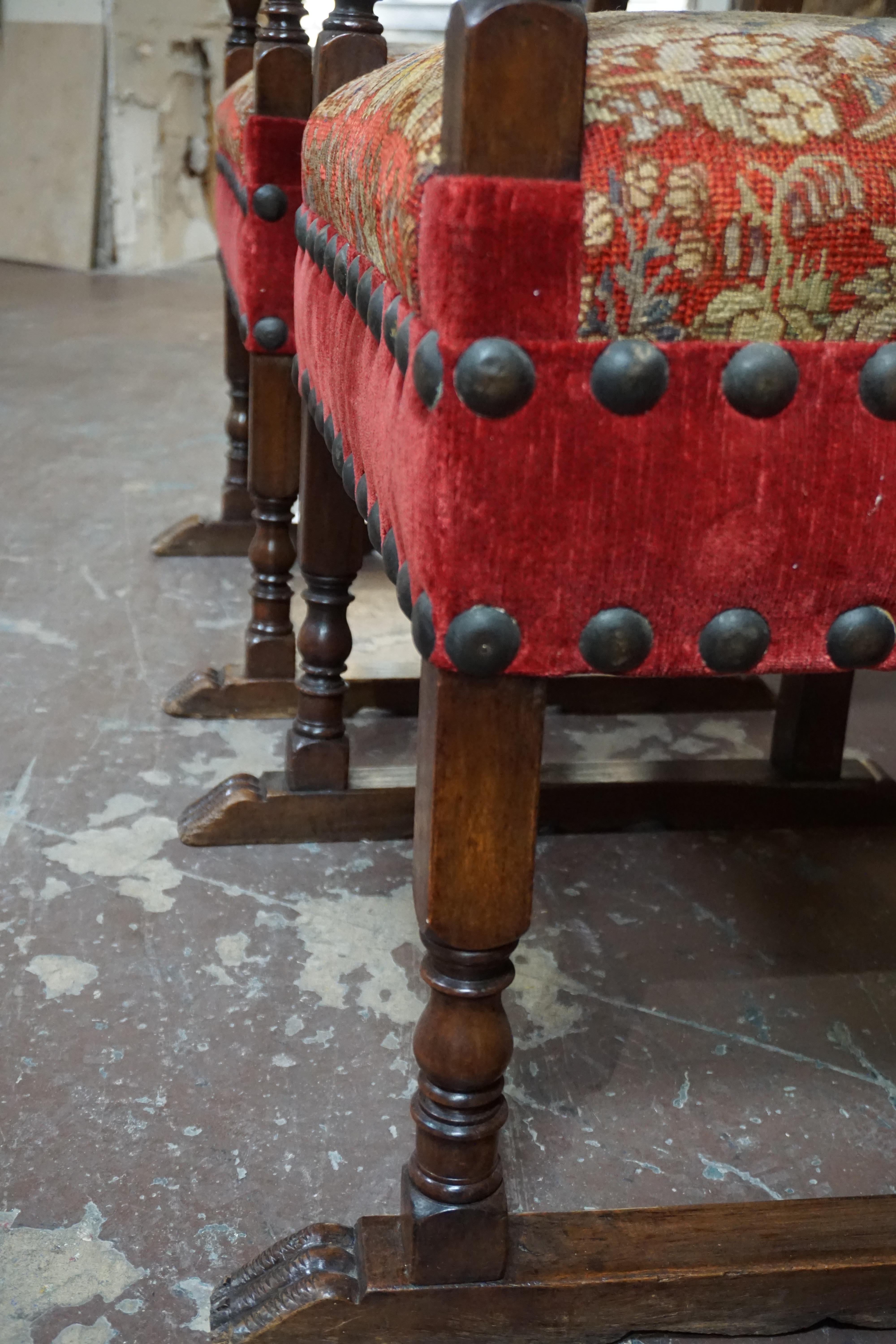 18th Century and Earlier Pair of 18th Century Chairs