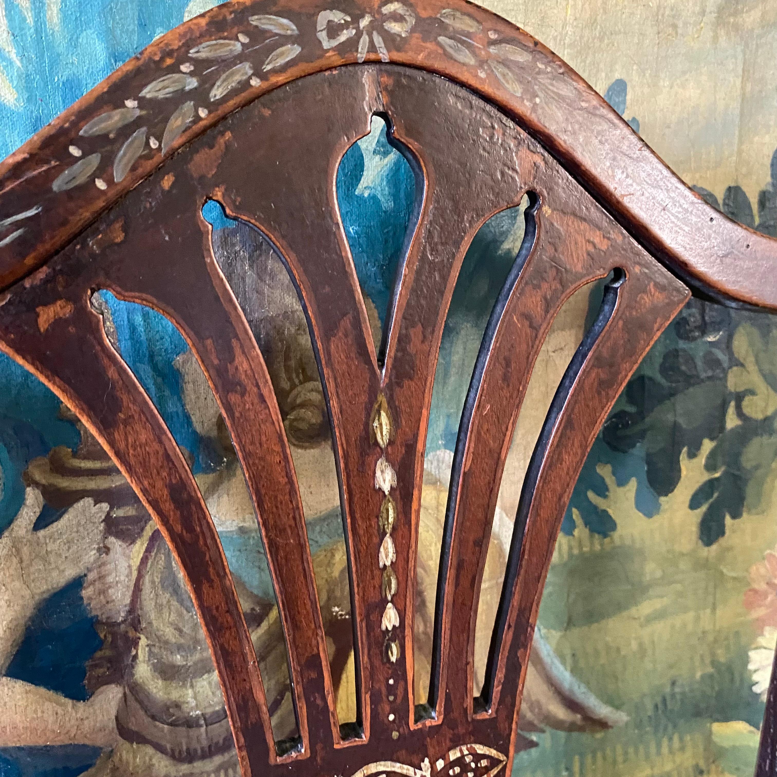 Pair of 18th Century Chairs For Sale 2