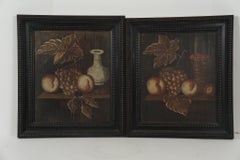 Pair of 18th Century Dutch Painted Still Lifes on Panels