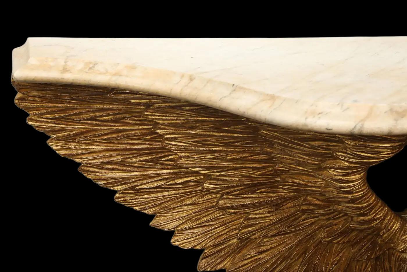 Pair of 18th Century English Eagle Console Tables in the Manner of William Kent For Sale 10