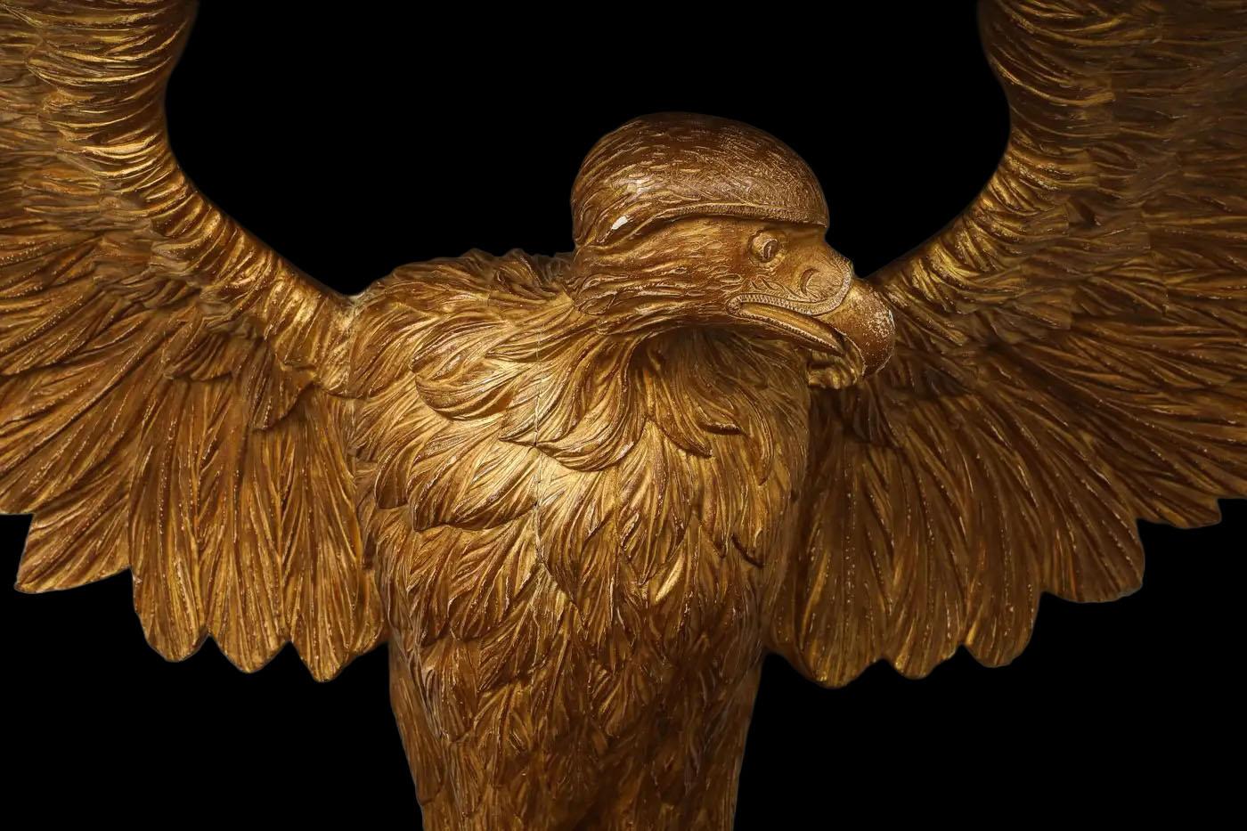 Pair of 18th Century English Eagle Console Tables in the Manner of William Kent For Sale 5