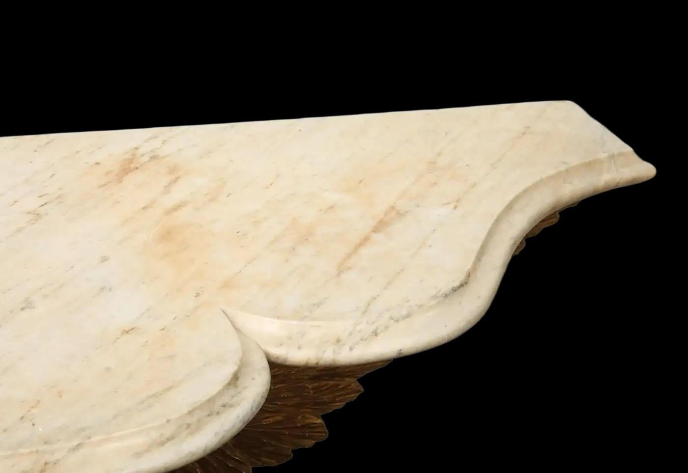 Pair of 18th Century English Eagle Console Tables in the Manner of William Kent For Sale 9