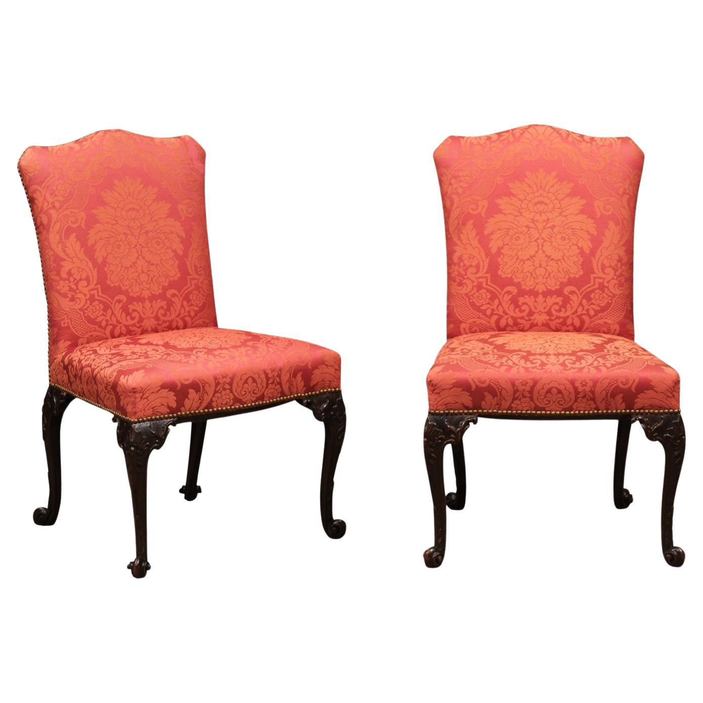 Pair of 18th Century English Side Chairs