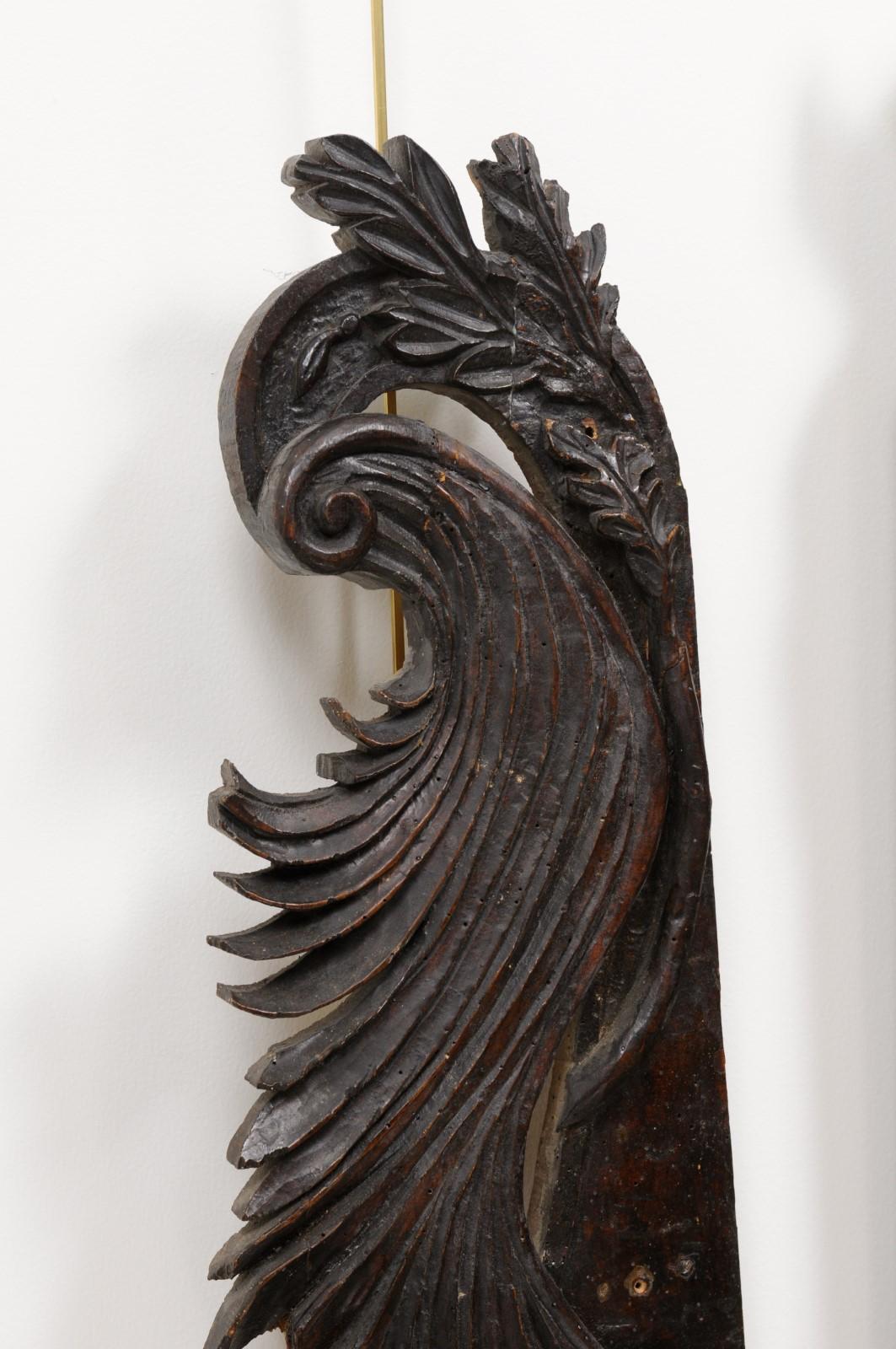 Coppia di sculture architettoniche francesi del XVIII secolo, 1780 ca. in vendita 2