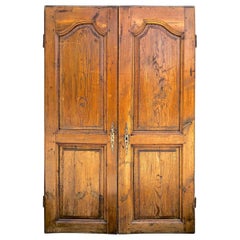 Antique Pair of 18th Century French Armoire Doors