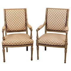 Pair of 18th Century French Bergère Chairs