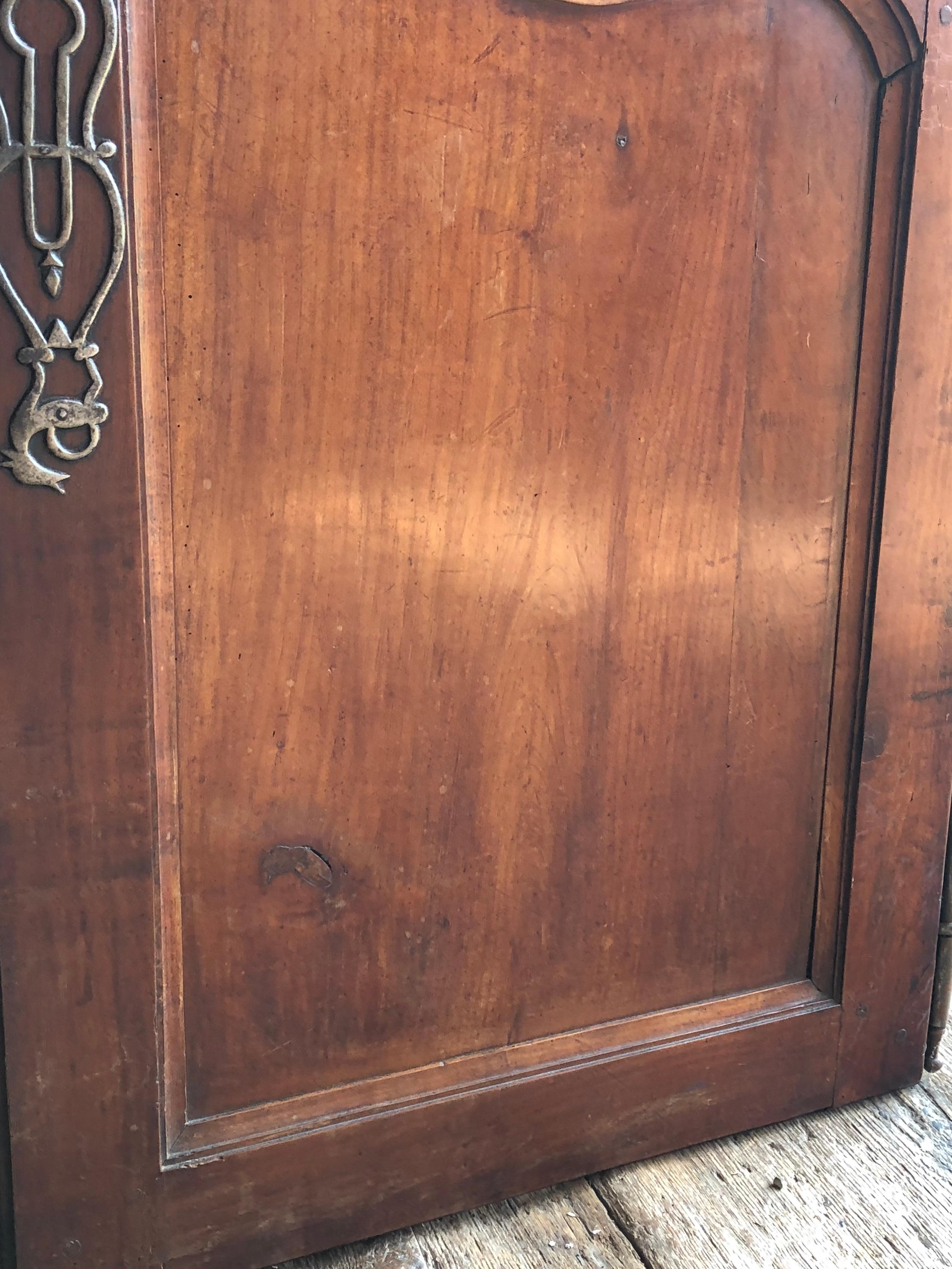 Pair of 18th Century French Doors, 62” high x 24” w each door 4