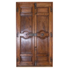 Pair of 18th Century French Double-sided Aix Doors From Avignon
