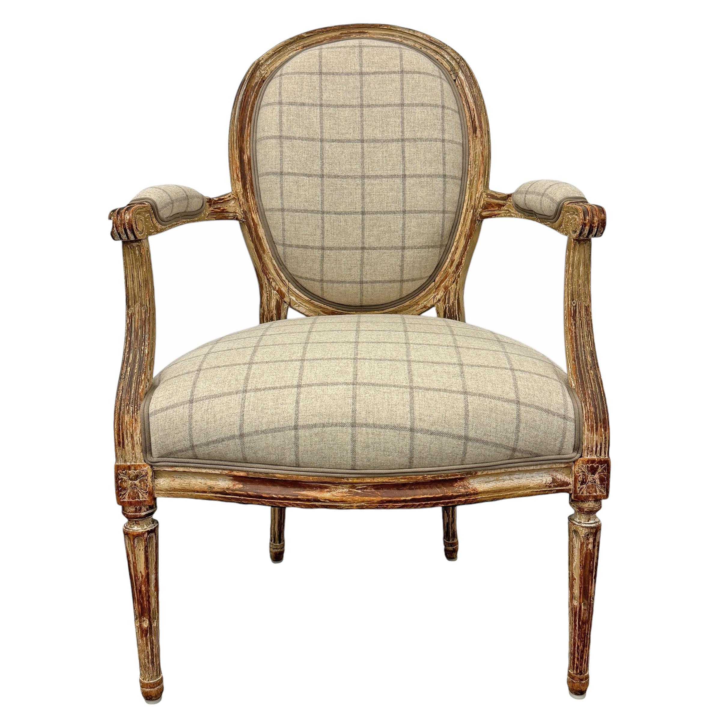 Louis XVI Paire de Fauteuil du 18ème siècle en vente