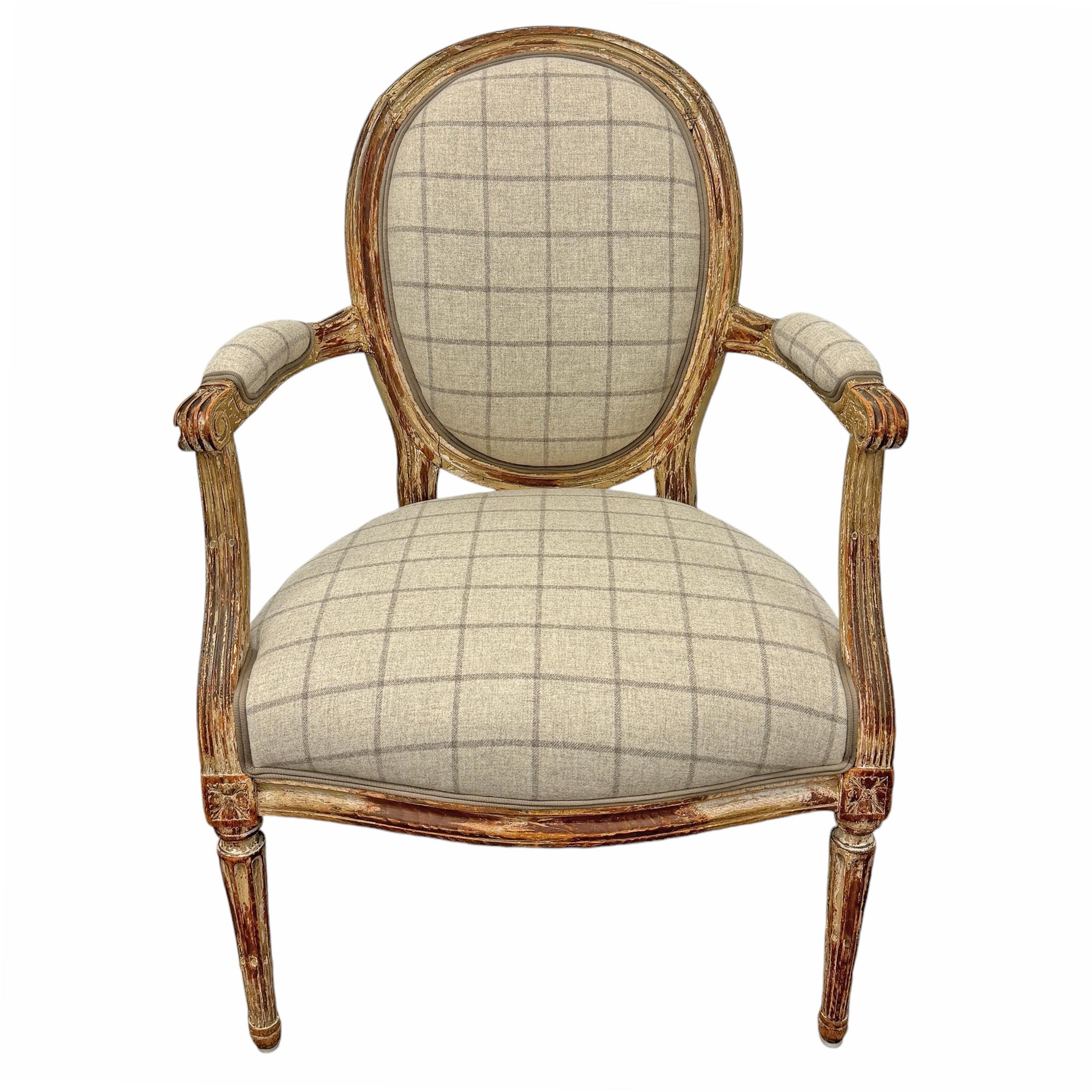 Français Paire de Fauteuil du 18ème siècle en vente