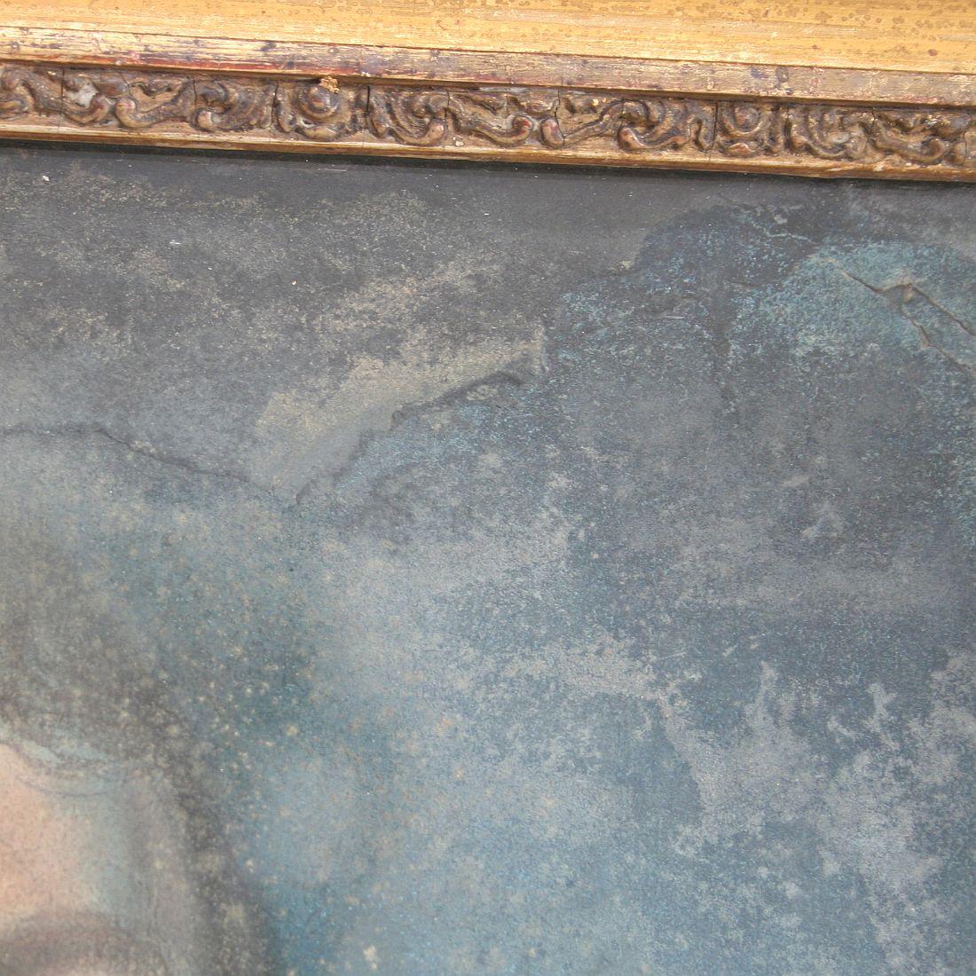 Pair of 18th Century French Folk Art Pastel Portraits 4
