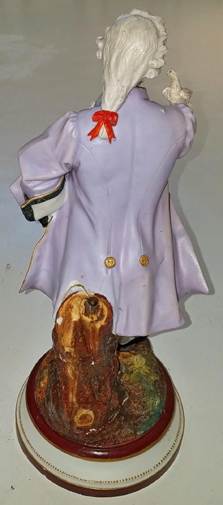 Pareja de figuritas de porcelana Monvoisin de Limoges del siglo XIX en venta 4