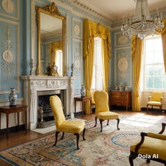 Pair of 18th Century George I/II period Walnut Side Chairs