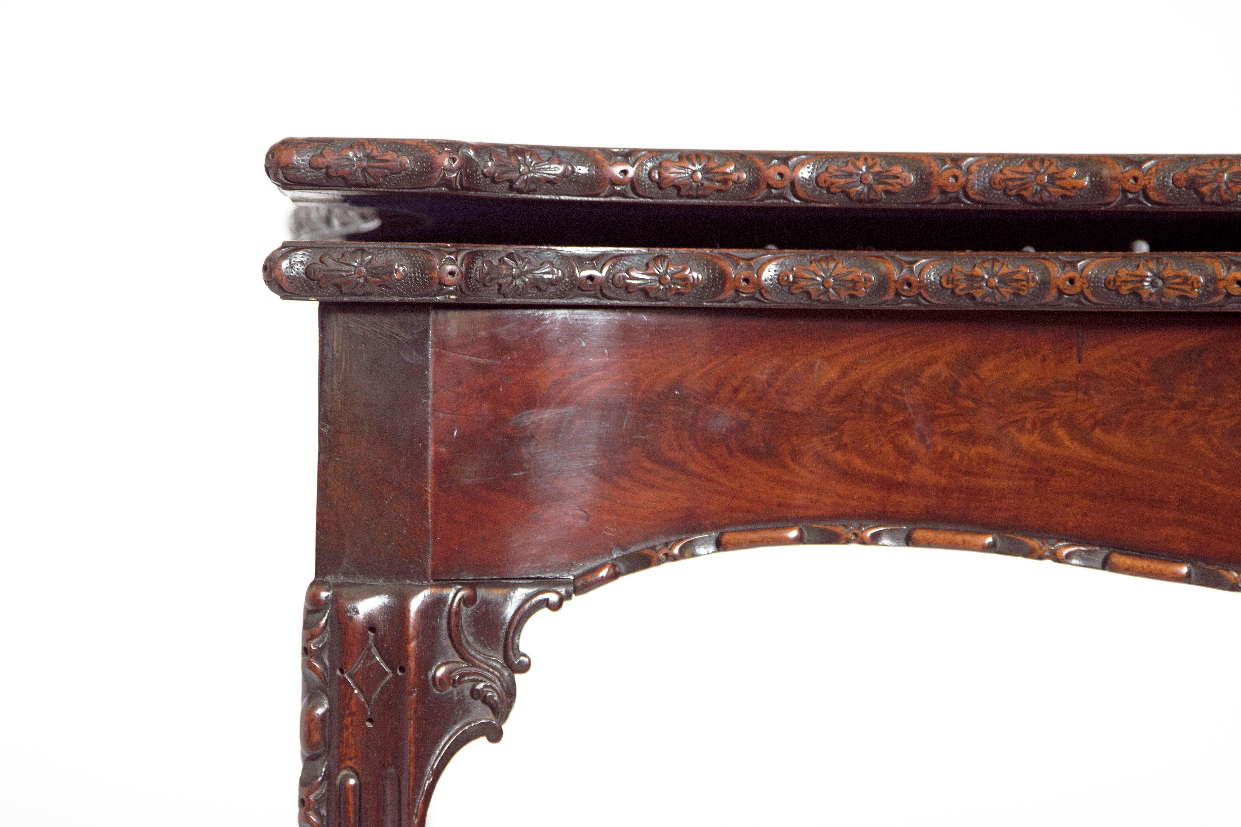 Pair of 18th Century George III Mahogany Card Tables 5