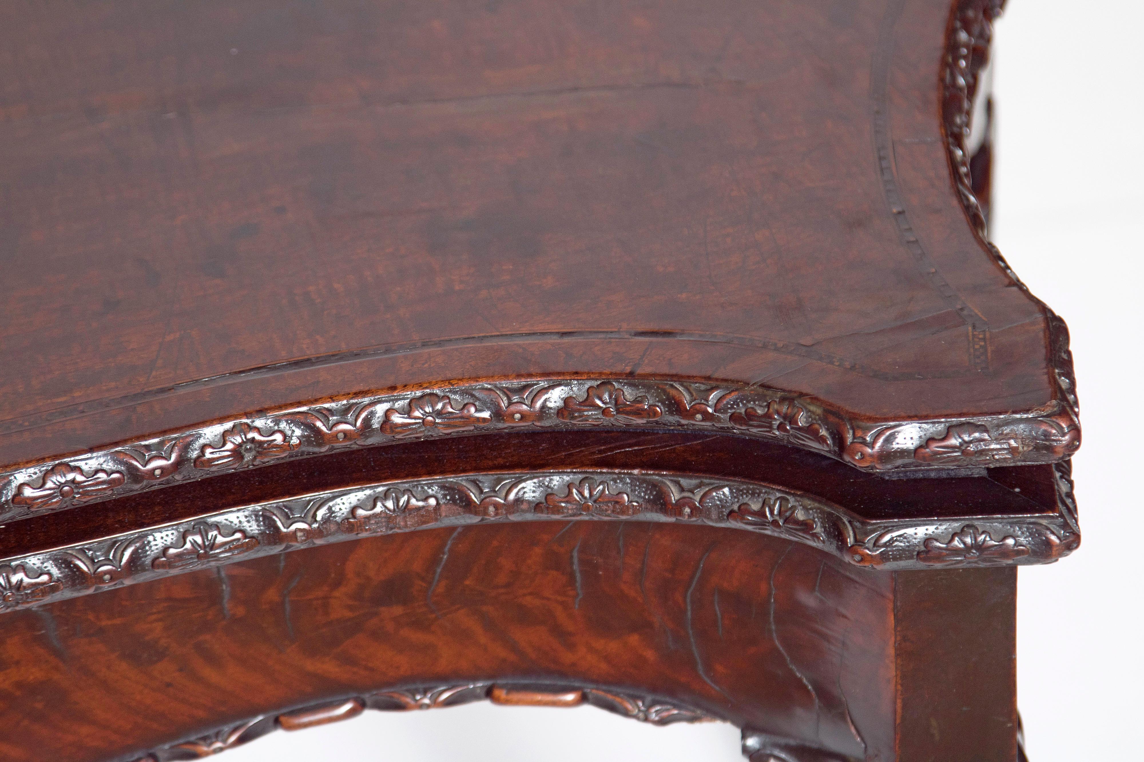 Pair of 18th Century George III Mahogany Card Tables 13