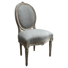 Antique Pair of 18th Century Gustavian chairs, made in Stockholm