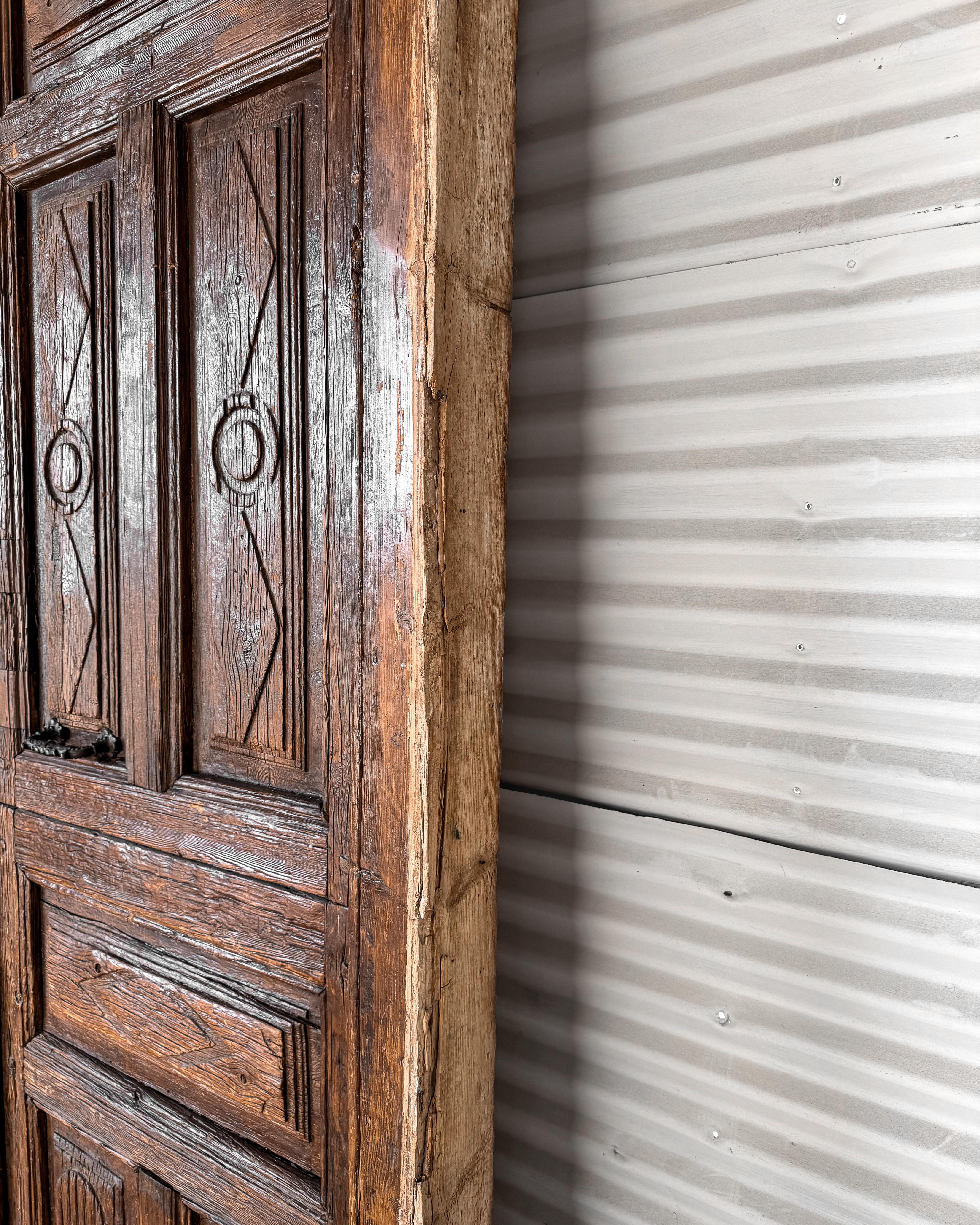 Pair of 18th Century Hacienda Entrance Doors 3