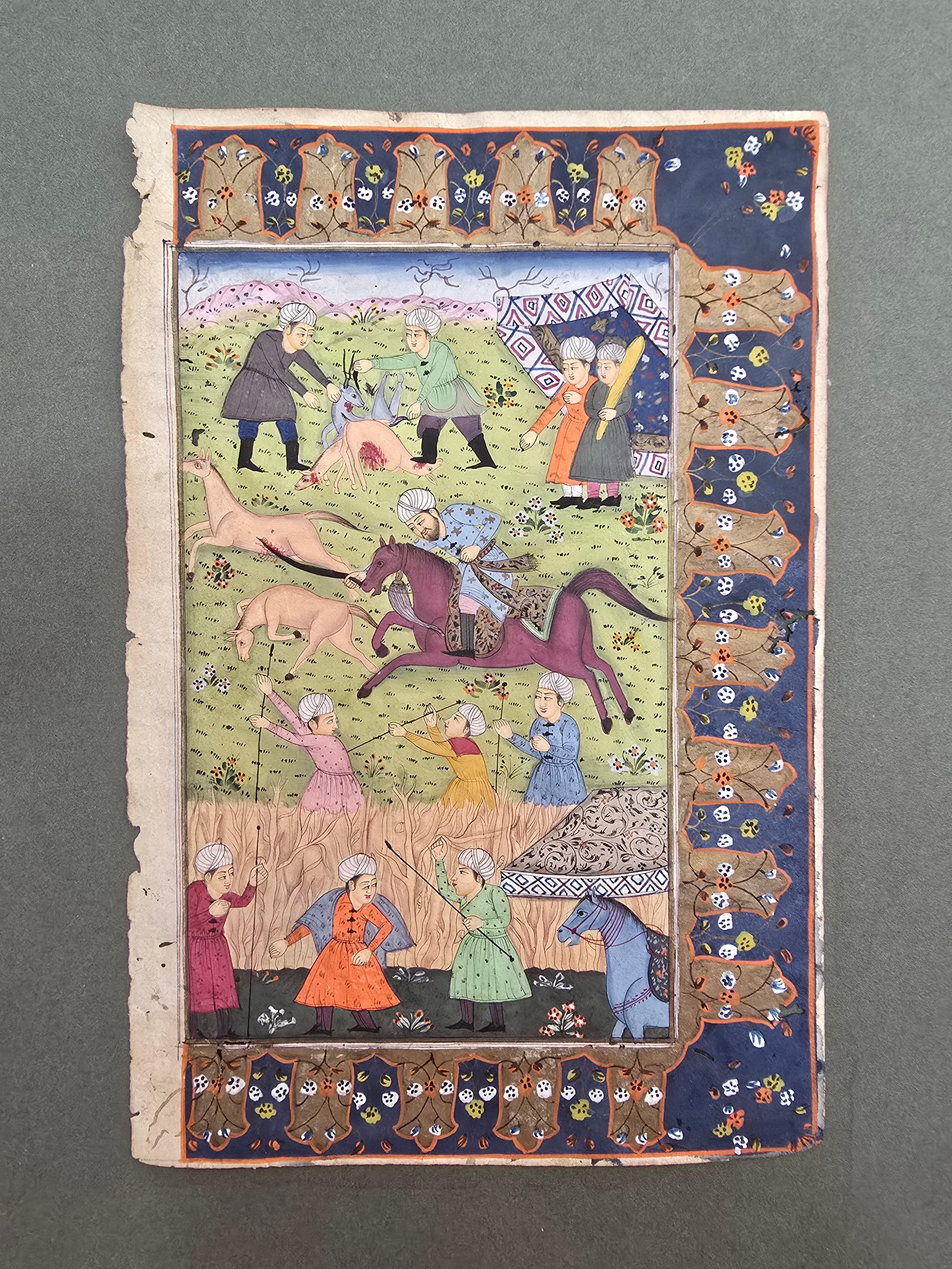This report brings together two separate but stylistically linked manuscript leaves, written in Classical Persian (Farsi) with Sufi-inspired texts. Both feature flowing Nasta'liq calligraphy, marginal glosses, and are signed by the same