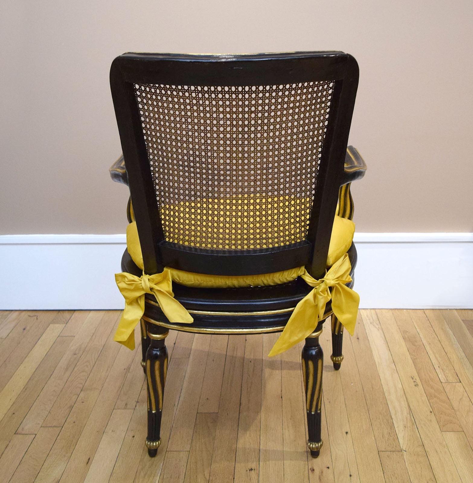 Fin du XVIIIe siècle Paire de fauteuils italiens du XVIIIe siècle du XVIIIe siècle en vente