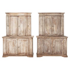 Pair of 18th Century Italian Bookcases
