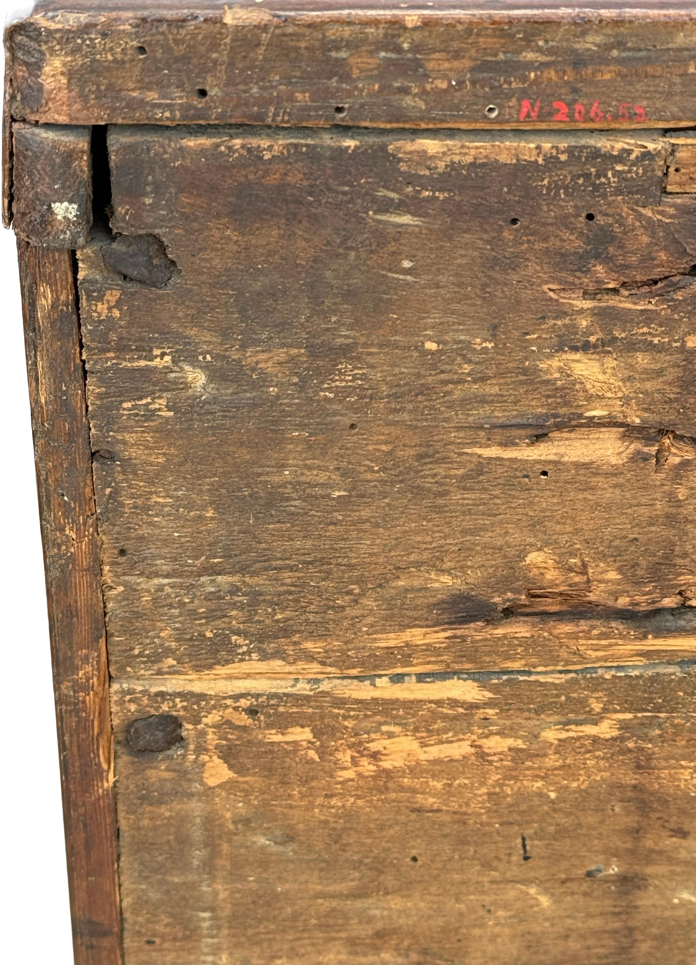 Pair Of 18th Century Italian Burl Walnut Bedside Cabinets - Commodini For Sale 5