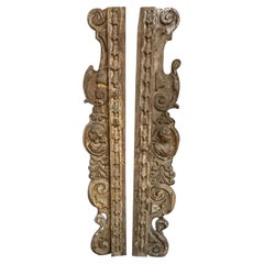 Pair of 18th Century Italian Carved Architectural Fragments