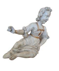 Pair of 18th Century Italian Carved Figures