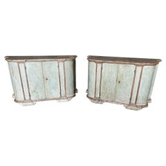 Pair of 18th Century Italian Credenzas