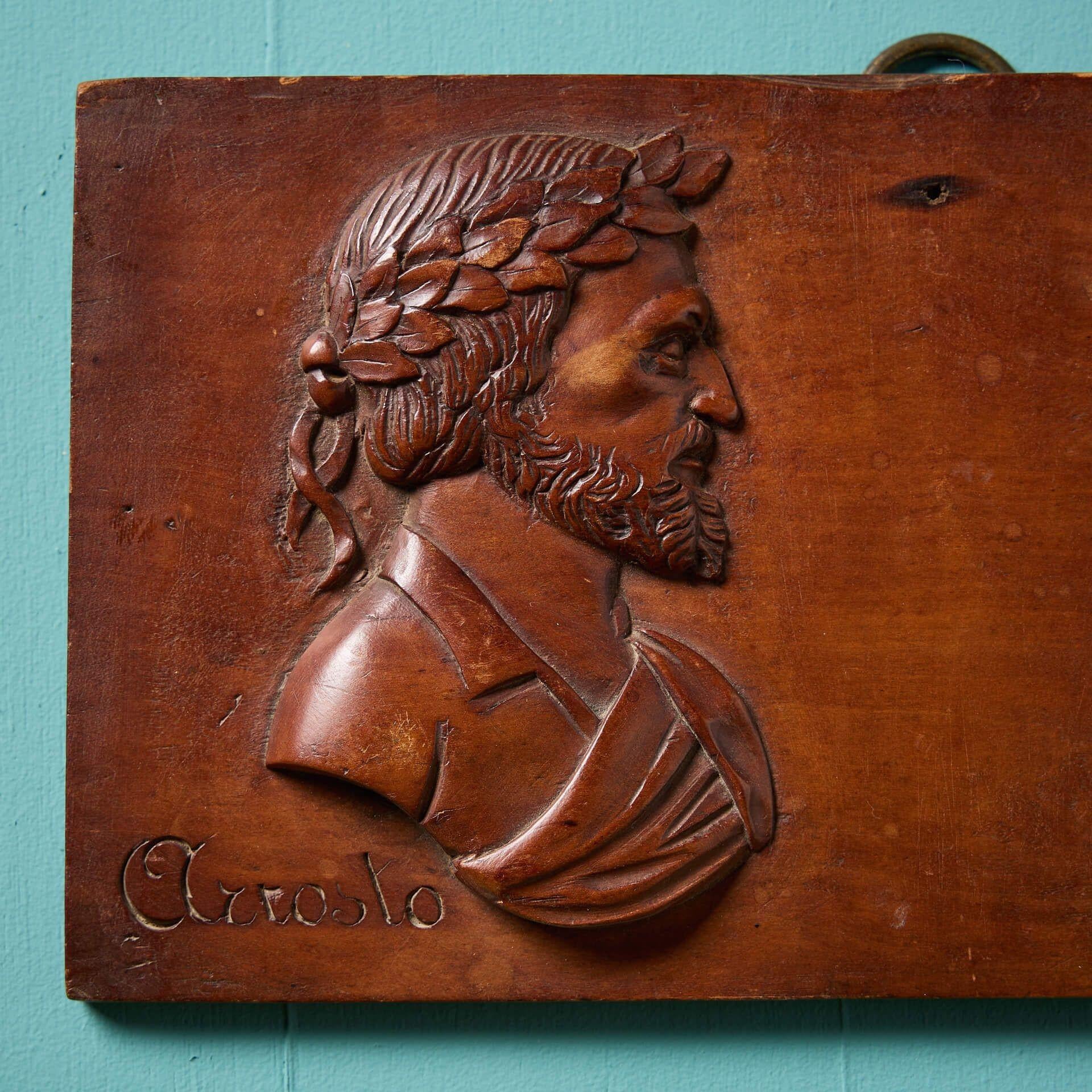 Paire de tentures murales du Grand Tour italien du XVIIIe siècle État moyen - En vente à Wormelow, Herefordshire