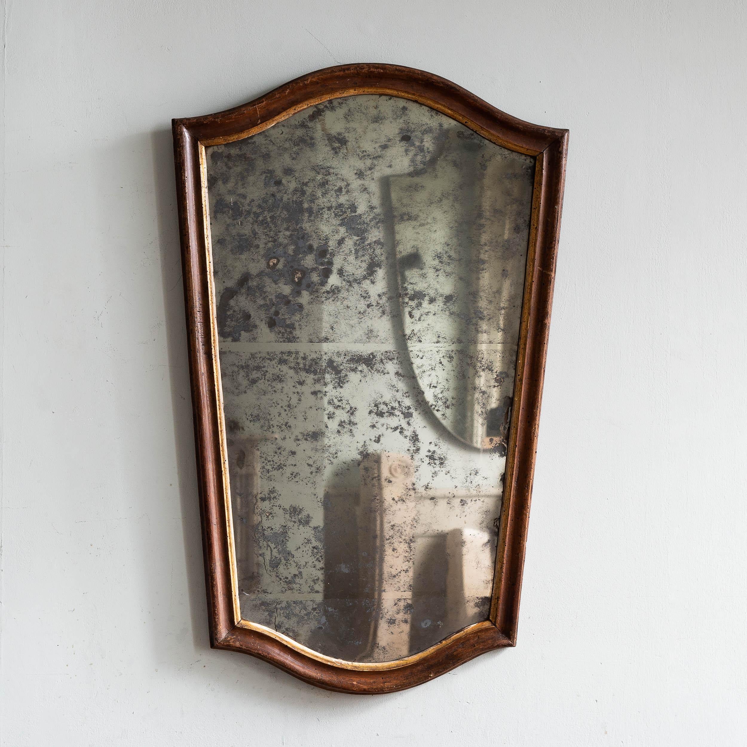 Pair of 18th Century Italian Mirrors In Fair Condition In London, GB