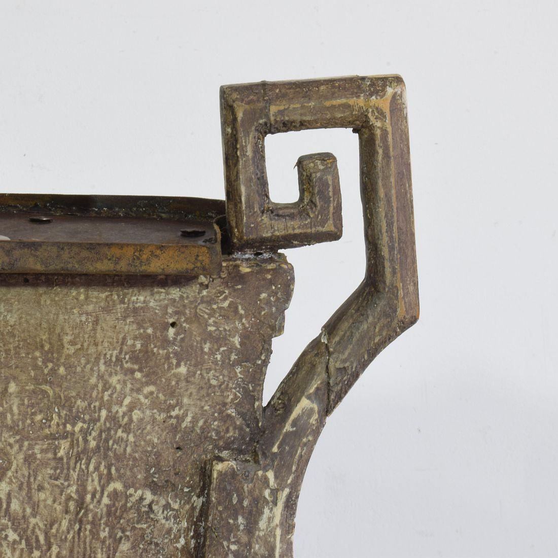 Pair of 18th Century Italian Neoclassical Altar Candleholders For Sale 5