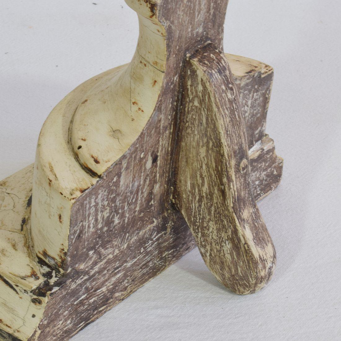 Pair of 18th Century Italian Neoclassical Altar Candleholders For Sale 6