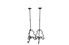 Pair of 18th Century Italian Torcheres