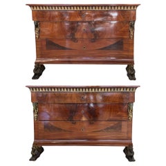 Pair of 18th Century Mahogany Chests