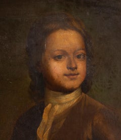 Pair of 18th Century Oil on Canvas Portrait Paintings