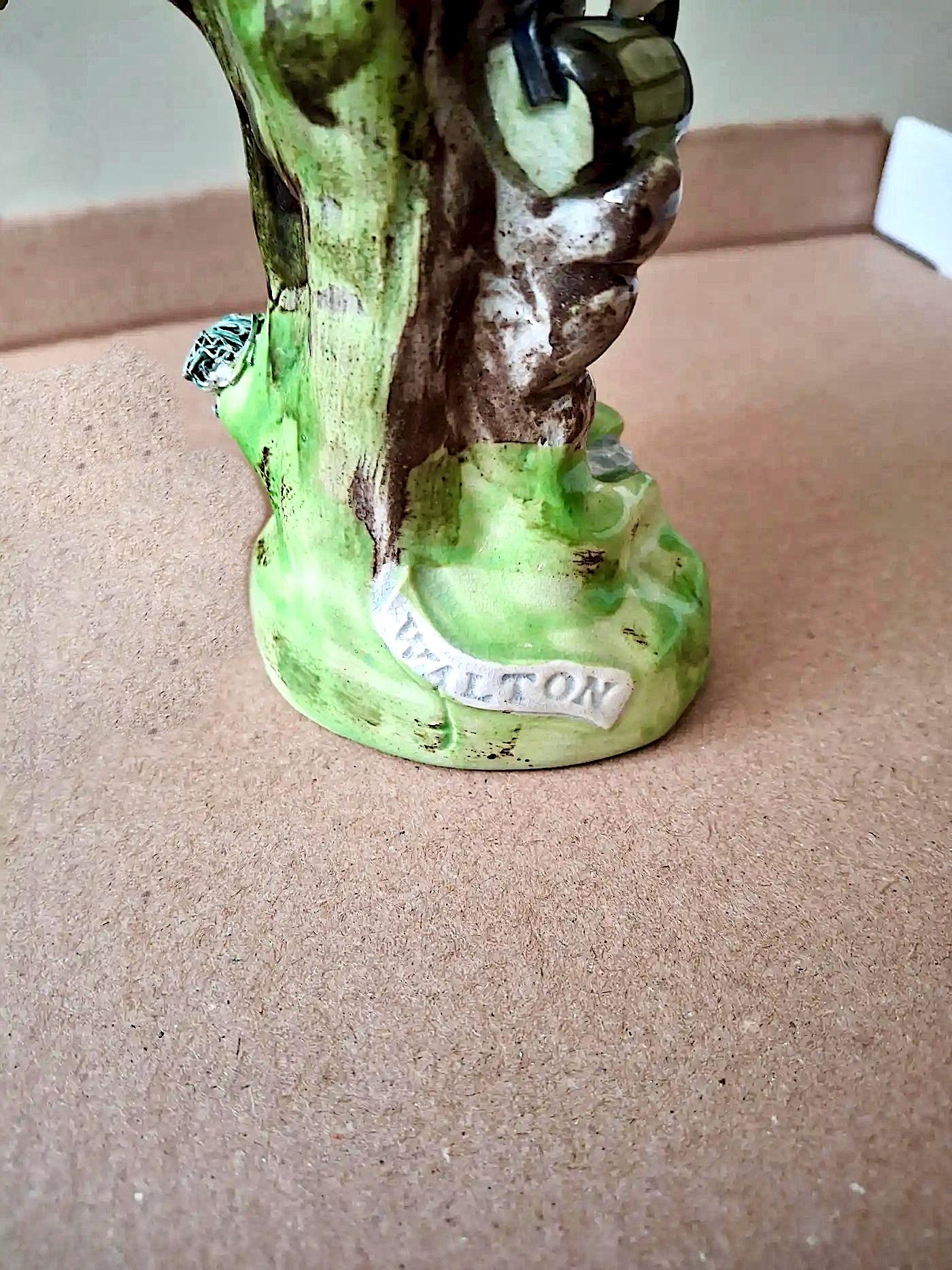 Paire de figurines en porcelaine perlée du 18e siècle  Style géorgien en vente 7