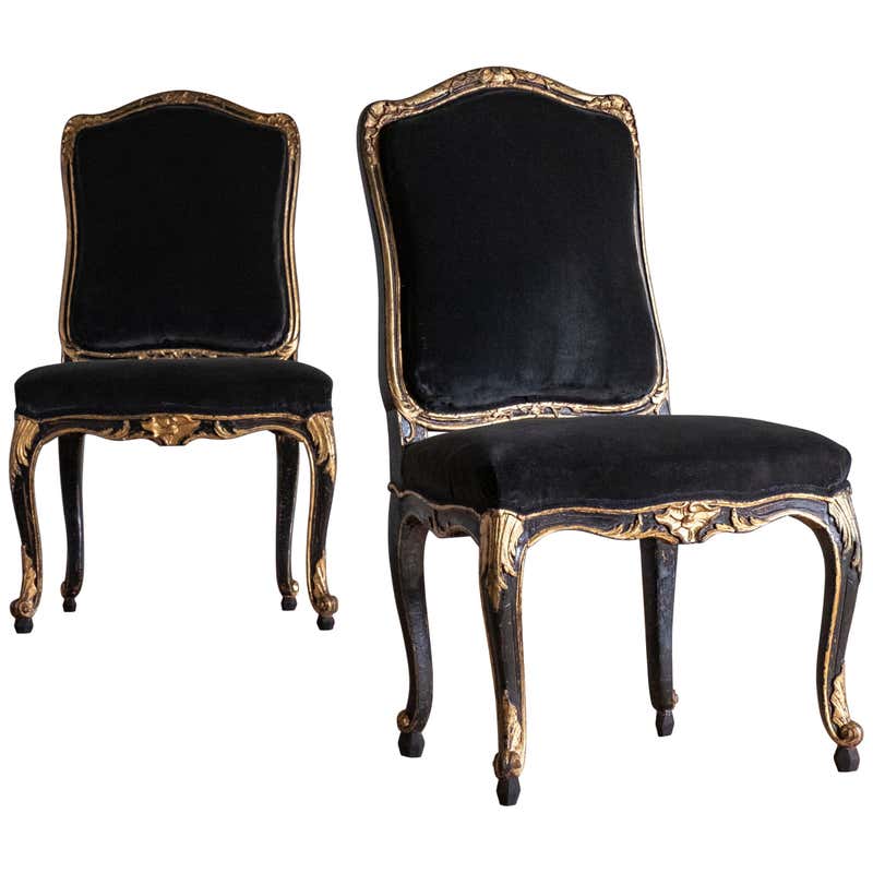 Rococ Chair Pair of 18th Century Rococo Chairs at 1stDibs