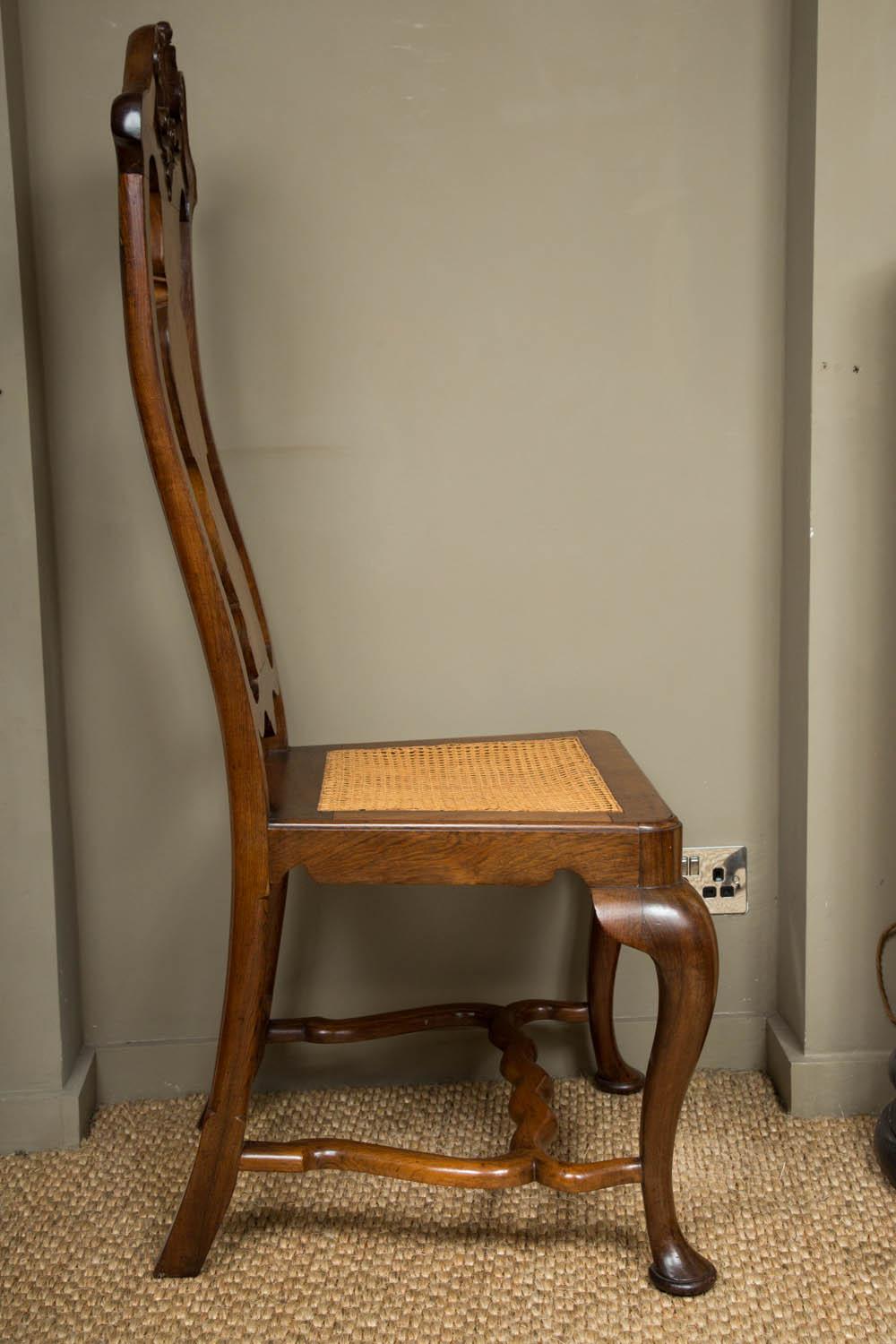 Pair of 18th Century Rosewood Portuguese Chairs 2