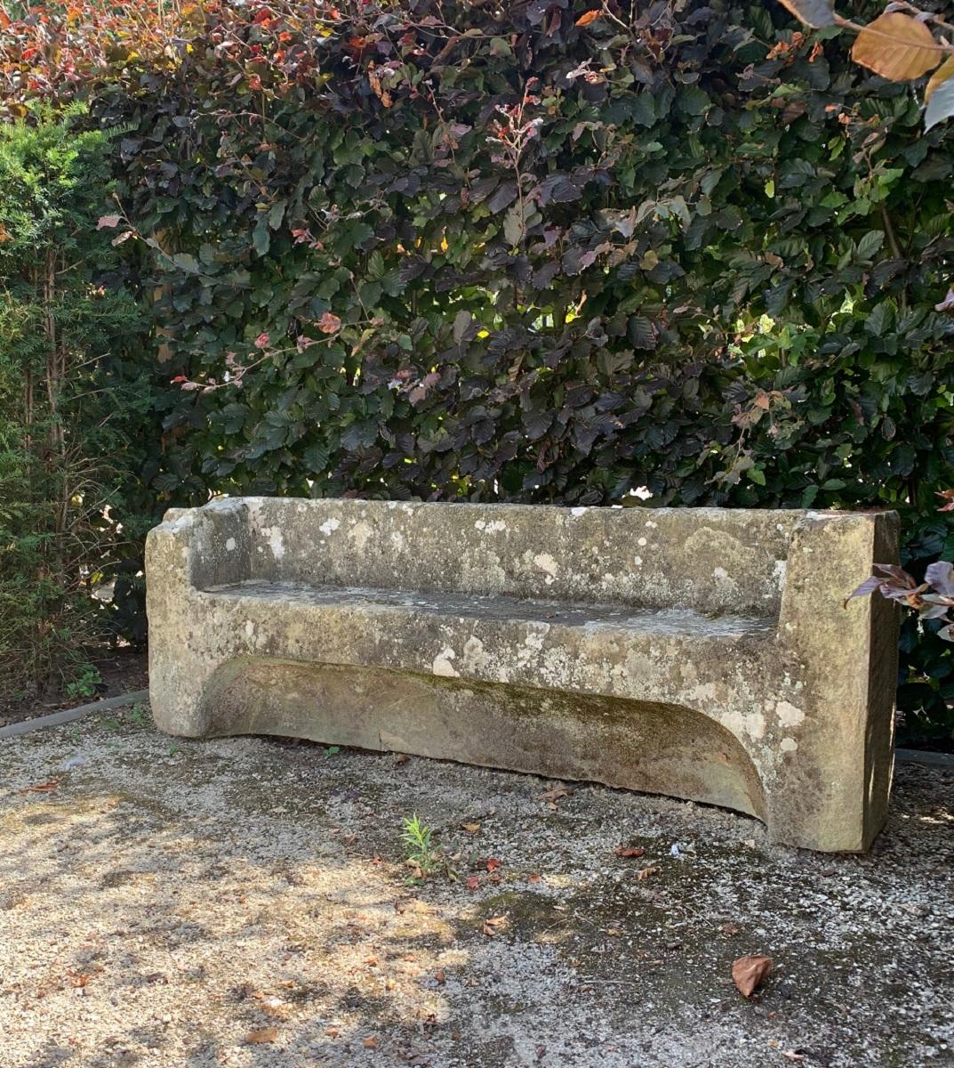 stone benches