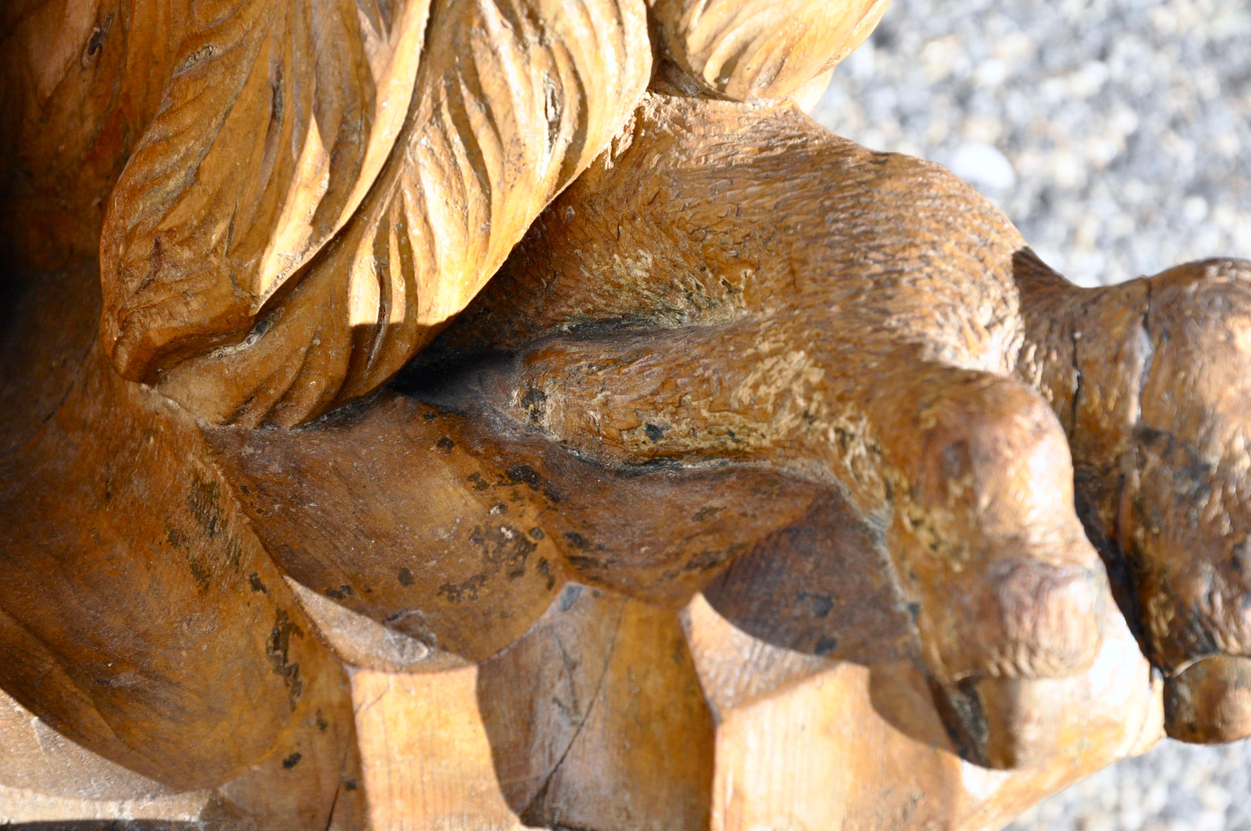 Pair of 18th Century Stripped Pine Eagle Console Tables, Manner of William Kent 7